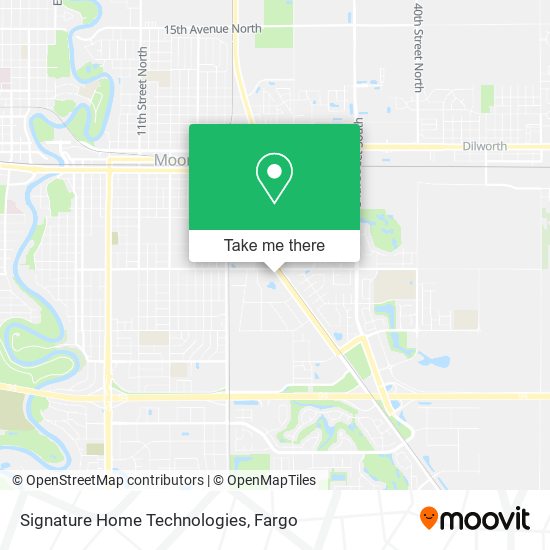 Signature Home Technologies map