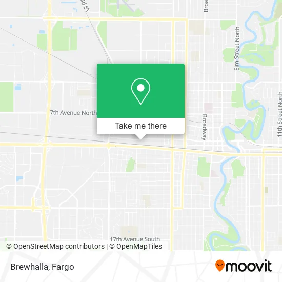 Brewhalla map