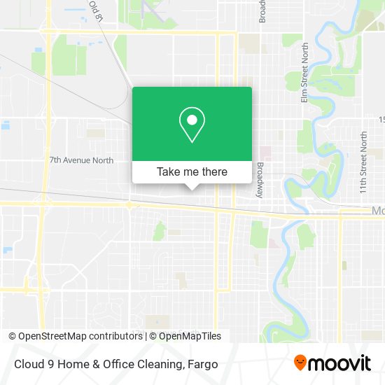 Cloud 9 Home & Office Cleaning map