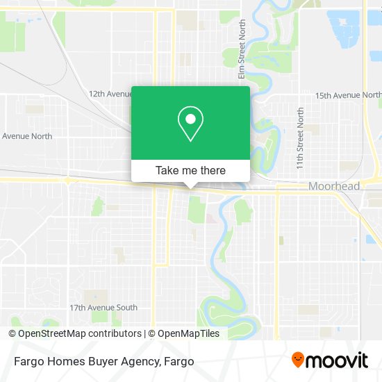 Fargo Homes Buyer Agency map