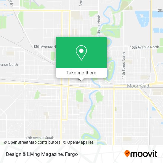 Design & Living Magazine map