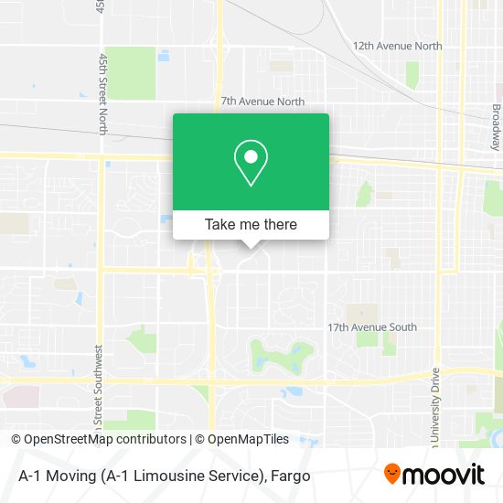 A-1 Moving (A-1 Limousine Service) map