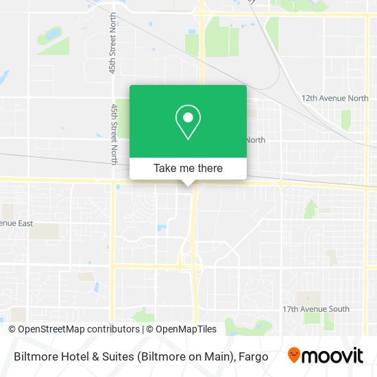 Biltmore Hotel & Suites (Biltmore on Main) map
