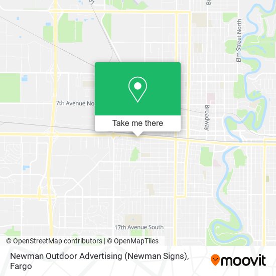 Mapa de Newman Outdoor Advertising (Newman Signs)