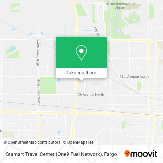 Stamart Travel Center (One9 Fuel Network) map