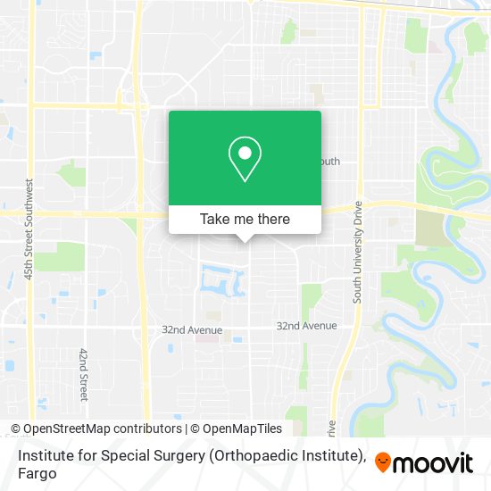 Mapa de Institute for Special Surgery (Orthopaedic Institute)