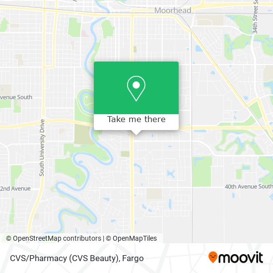 Mapa de CVS/Pharmacy (CVS Beauty)