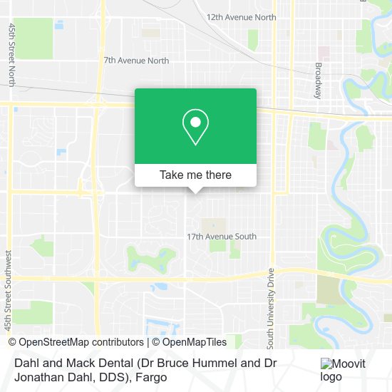 Mapa de Dahl and Mack Dental (Dr Bruce Hummel and Dr Jonathan Dahl, DDS)