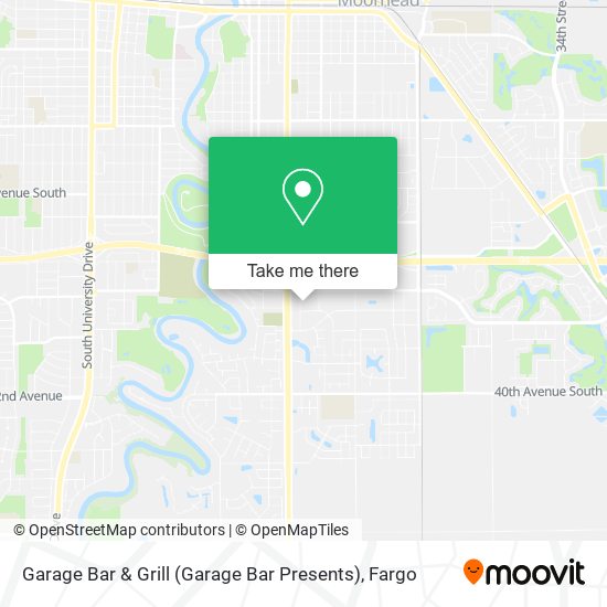 Mapa de Garage Bar & Grill (Garage Bar Presents)