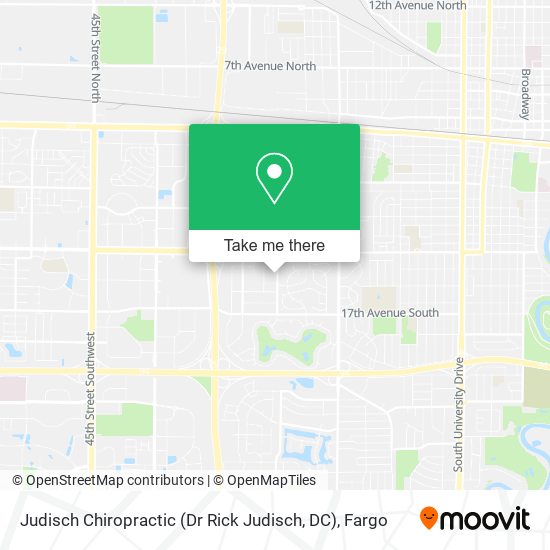 Judisch Chiropractic (Dr Rick Judisch, DC) map