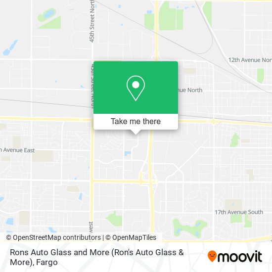 Rons Auto Glass and More (Ron's Auto Glass & More) map