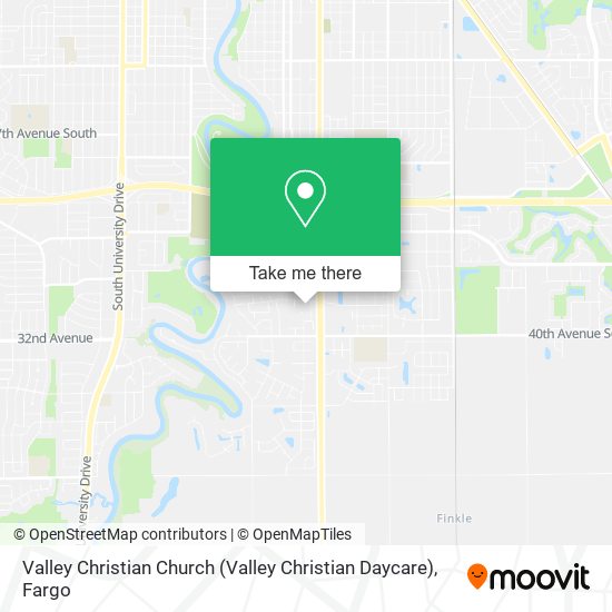 Mapa de Valley Christian Church (Valley Christian Daycare)