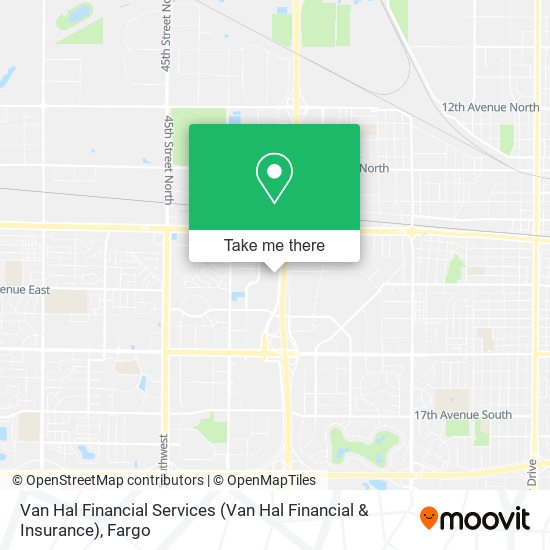 Van Hal Financial Services map