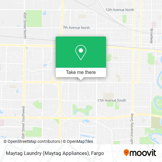 Maytag Laundry (Maytag Appliances) map