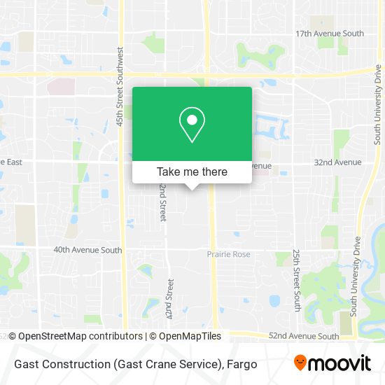 Mapa de Gast Construction (Gast Crane Service)