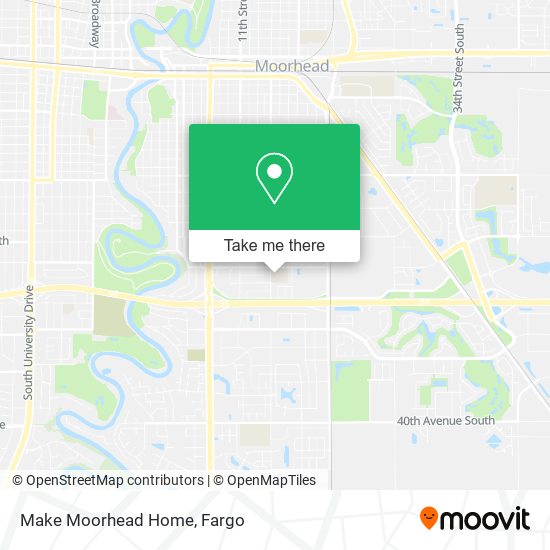 Make Moorhead Home map