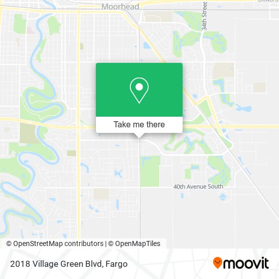 Mapa de 2018 Village Green Blvd