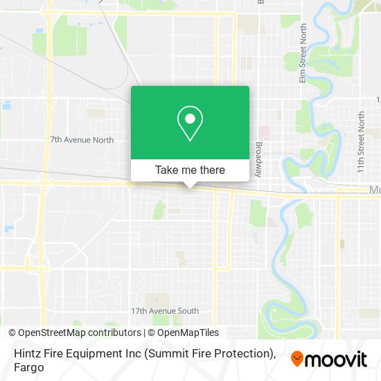 Hintz Fire Equipment Inc (Summit Fire Protection) map