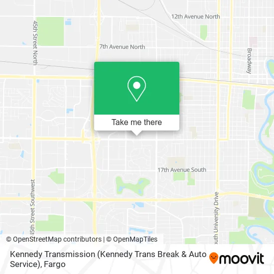 Kennedy Transmission (Kennedy Trans Break & Auto Service) map