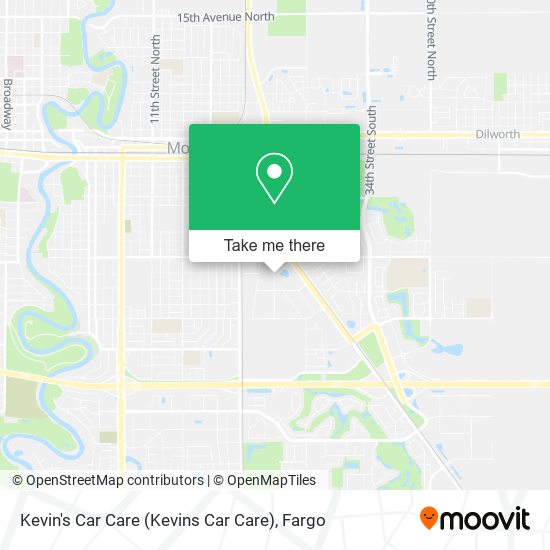 Kevin's Car Care (Kevins Car Care) map