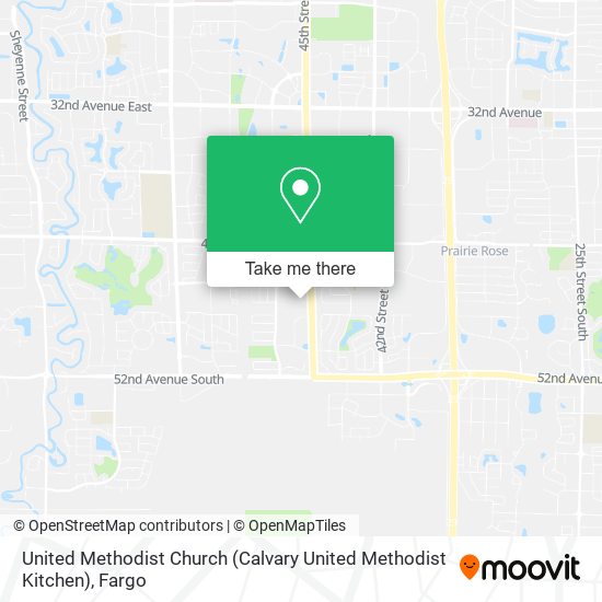 United Methodist Church (Calvary United Methodist Kitchen) map