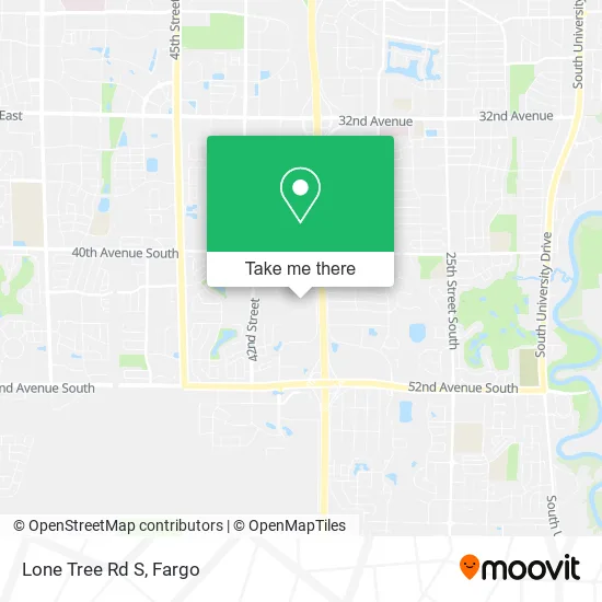 Mapa de Lone Tree Rd S