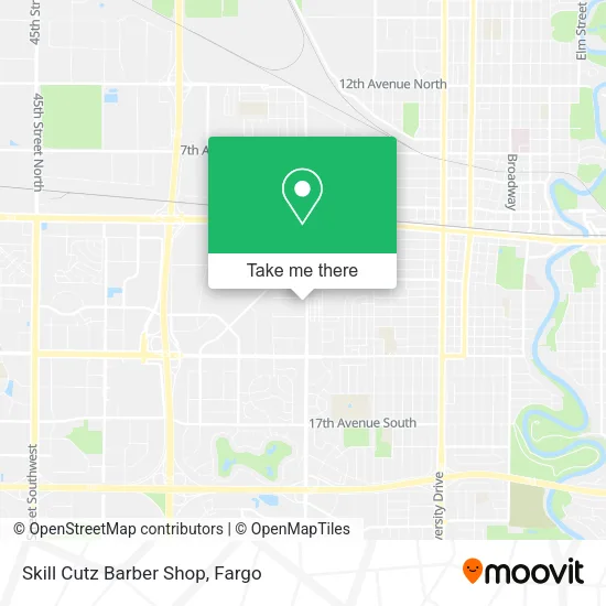 Mapa de Skill Cutz Barber Shop