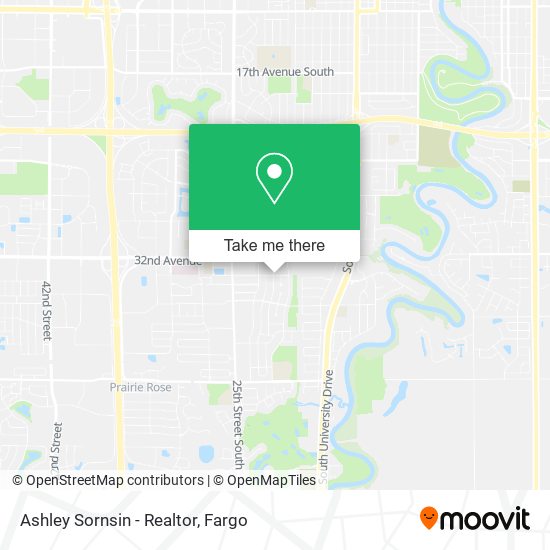 Ashley Sornsin - Realtor map