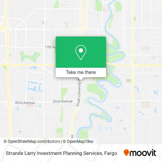 Mapa de Strande Larry Investment Planning Services