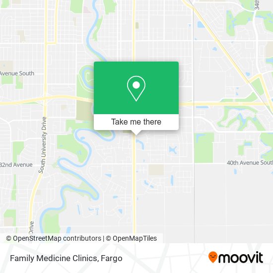 Mapa de Family Medicine Clinics