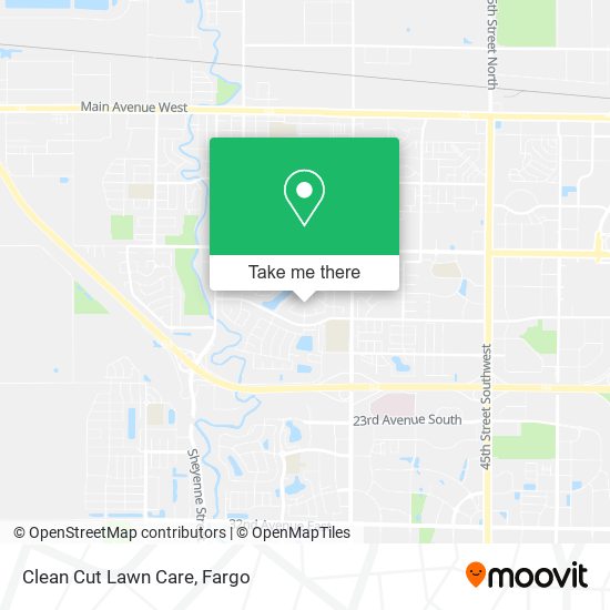 Clean Cut Lawn Care map