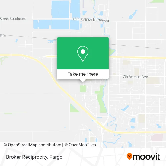 Broker Reciprocity map