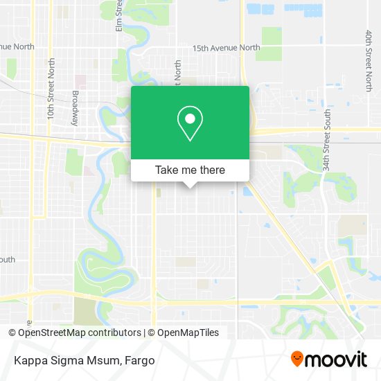 Kappa Sigma Msum map