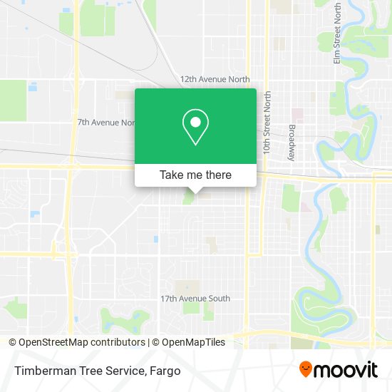 Timberman Tree Service map