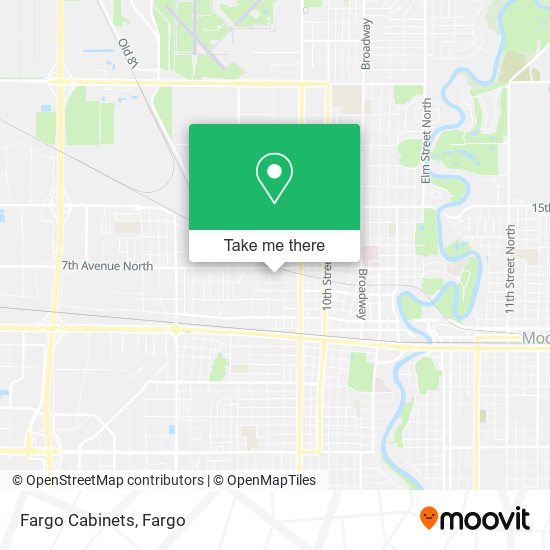 Fargo Cabinets map