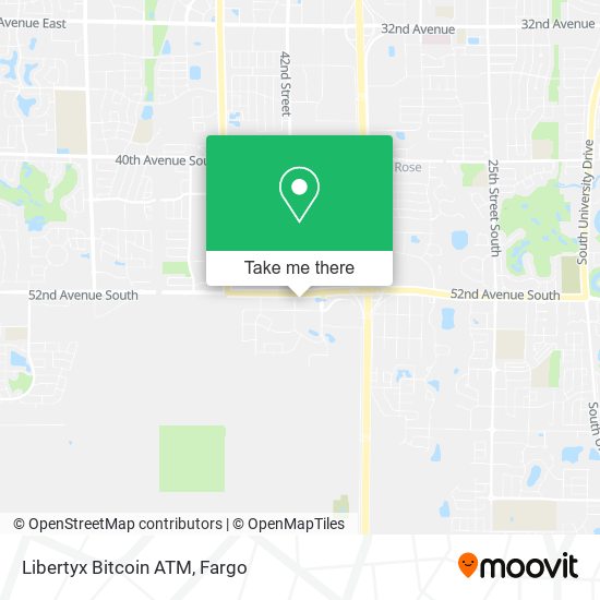 Libertyx Bitcoin ATM map