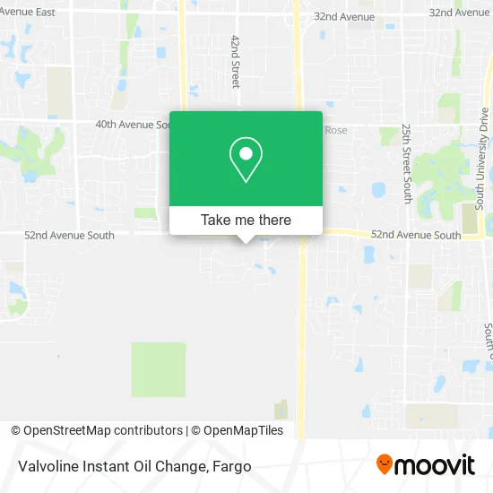 Valvoline Instant Oil Change map