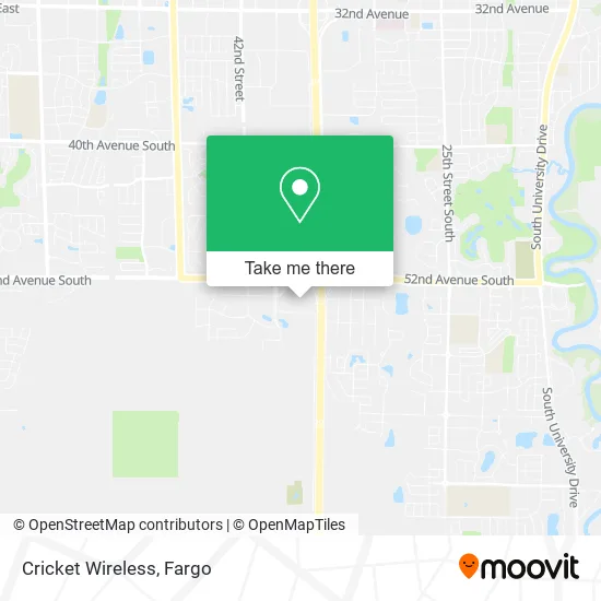 Cricket Wireless map