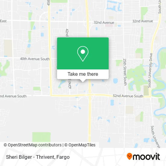 Mapa de Sheri Bilger - Thrivent