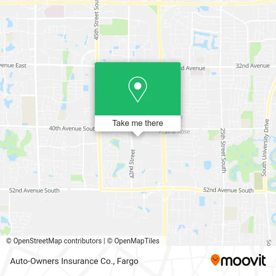 Auto-Owners Insurance Co. map
