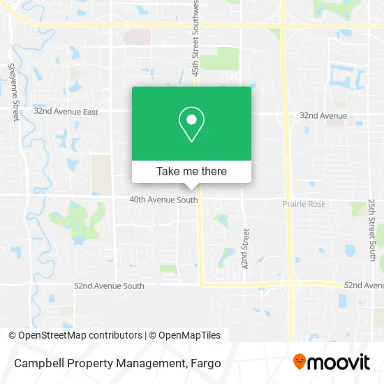 Mapa de Campbell Property Management