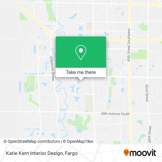 Katie Kern Interior Design map