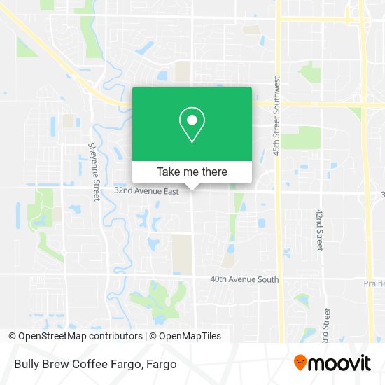 Mapa de Bully Brew Coffee Fargo