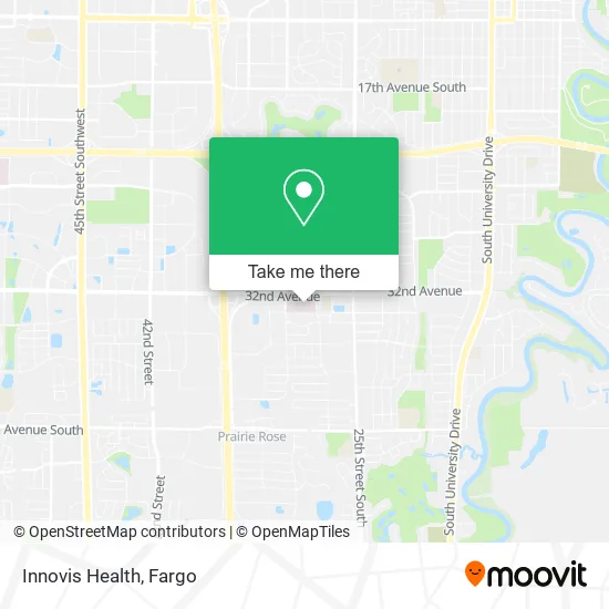 Innovis Health map