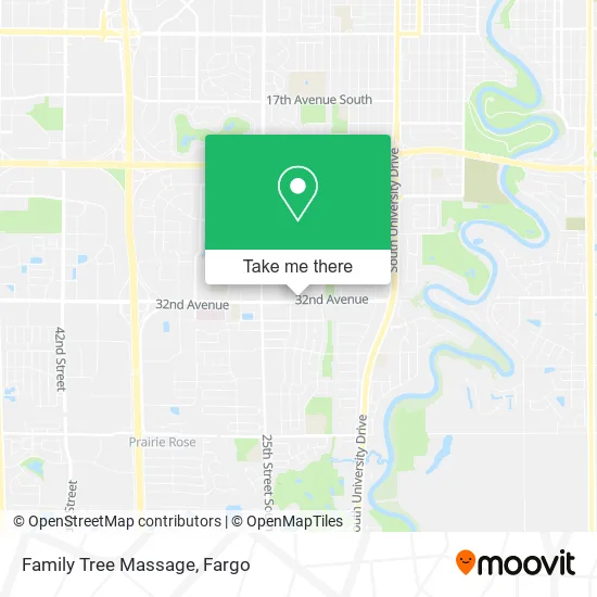 Family Tree Massage map