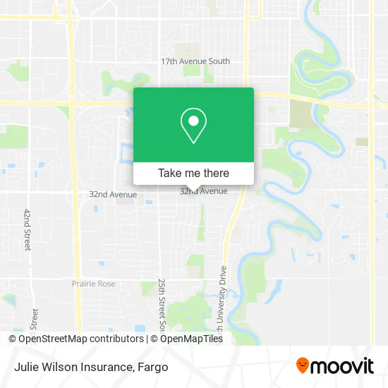 Julie Wilson Insurance map