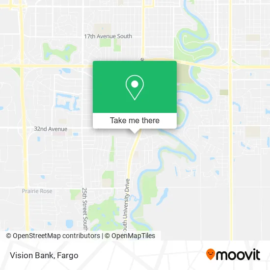 Mapa de Vision Bank