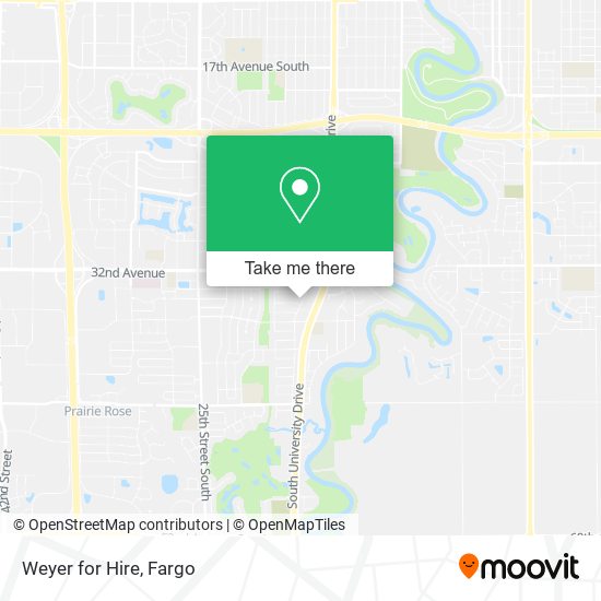 Weyer for Hire map