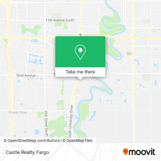 Castle Realty map