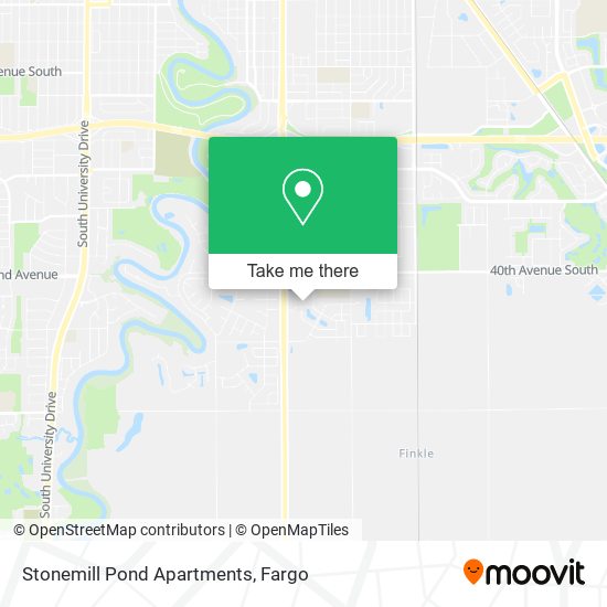 Mapa de Stonemill Pond Apartments